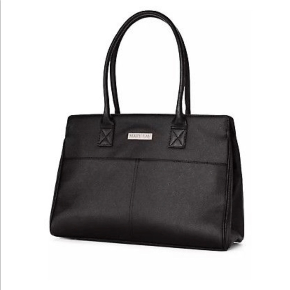 Black tote bag